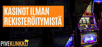 Rahapelit ilman rekisteröintiä Nopeaa ja helppoa viihdettä